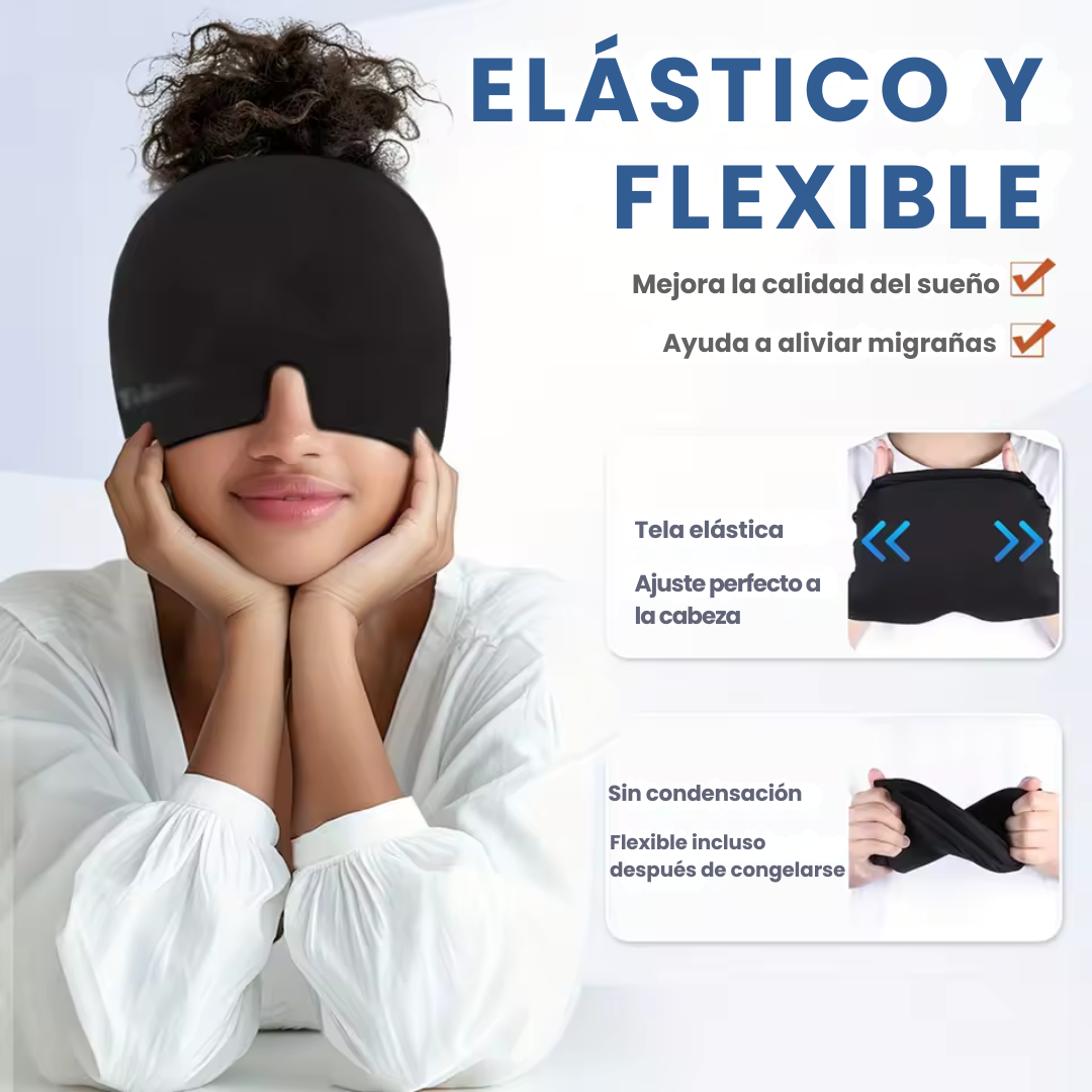 Gorro de Gel Anti-Migraña – Terapia Frío/Calor
