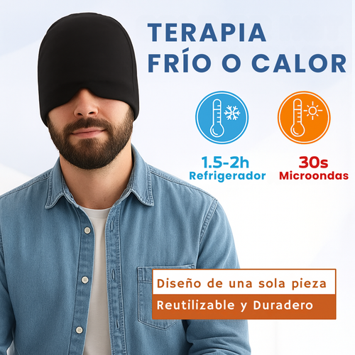Gorro de Gel Anti-Migraña – Terapia Frío/Calor
